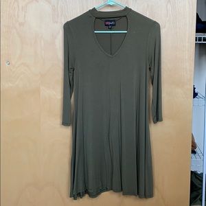 3/4 Sleeve Eyelet Dress